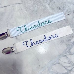 Paci Clip Theodore Seersucker